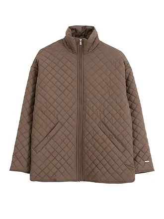 AIM'N | Damen Jacke Quilted Anorak | braun